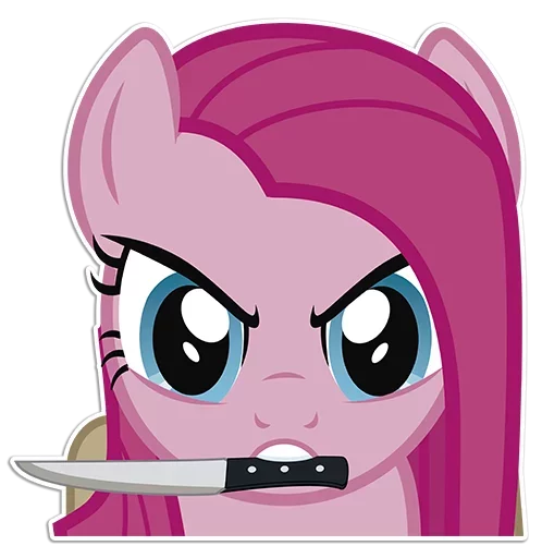 Sticker from the "Pinkie Pie" sticker pack