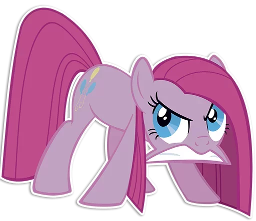 Sticker from the "Pinkie Pie" sticker pack