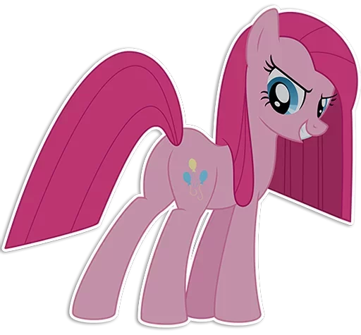 Sticker from the "Pinkie Pie" sticker pack