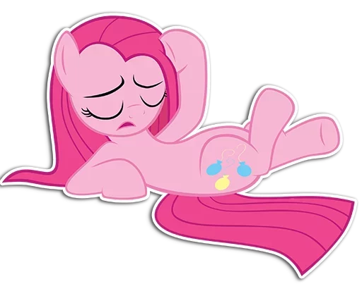 Sticker from the "Pinkie Pie" sticker pack