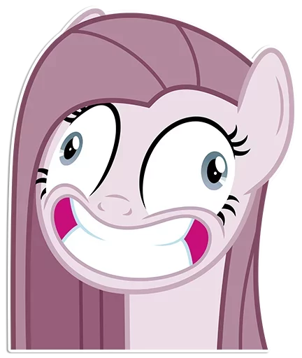 Sticker from the "Pinkie Pie" sticker pack