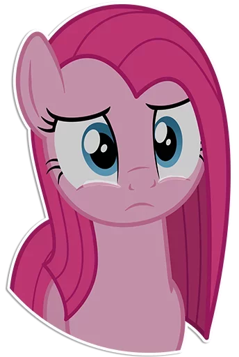 Sticker from the "Pinkie Pie" sticker pack