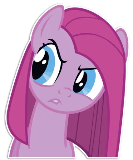 Sticker from the "Pinkie Pie" sticker pack