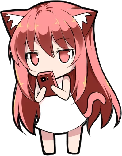 Sticker from the "Anime Girl" sticker pack