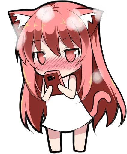 Sticker from the "Anime Girl" sticker pack