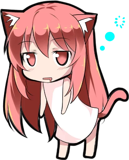 Sticker from the "Anime Girl" sticker pack