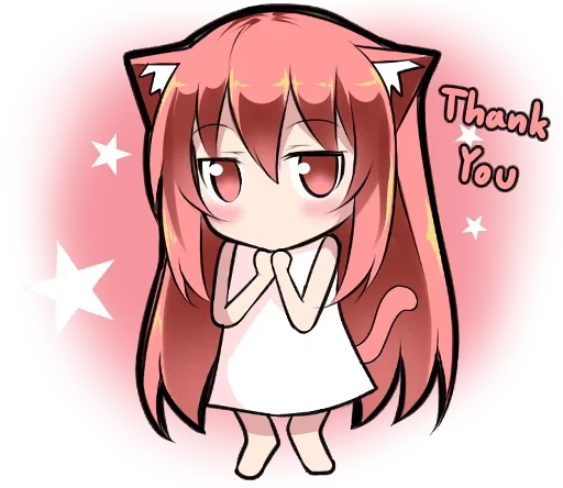 Sticker from the "Anime Girl" sticker pack