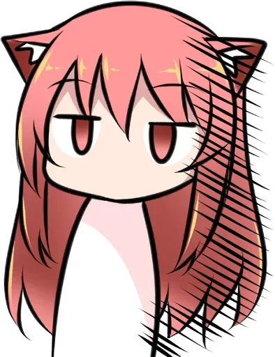 Sticker from the "Anime Girl" sticker pack