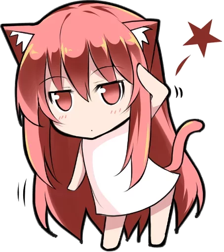 Sticker from the "Anime Girl" sticker pack