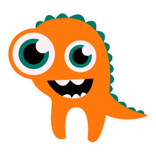 Sticker from the "Monsters" sticker pack