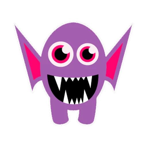 Sticker from the "Monsters" sticker pack