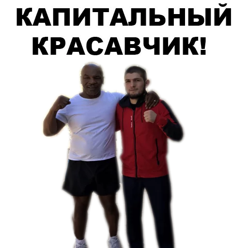 Sticker from the "Хабиб Нурмагомедов & Конор Макгрегор" sticker pack