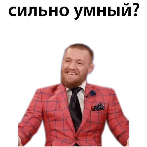 Sticker from the "Хабиб Нурмагомедов & Конор Макгрегор" sticker pack