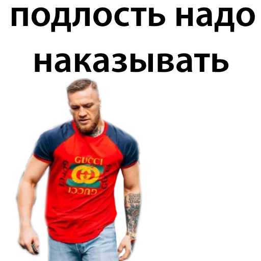 Sticker from the "Хабиб Нурмагомедов & Конор Макгрегор" sticker pack