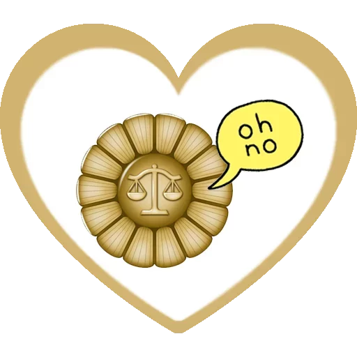 Sticker from the "Hearts" sticker pack