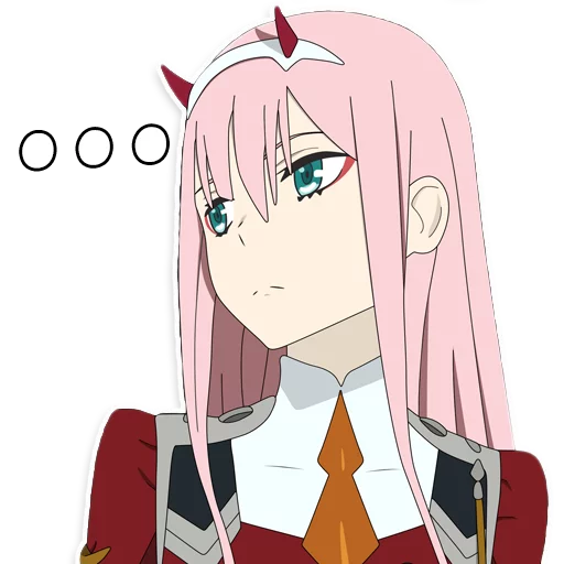 Sticker Милый во Франксе (Darling in the FranXX)