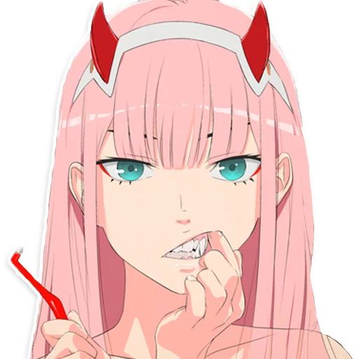 Sticker Милый во Франксе (Darling in the FranXX)