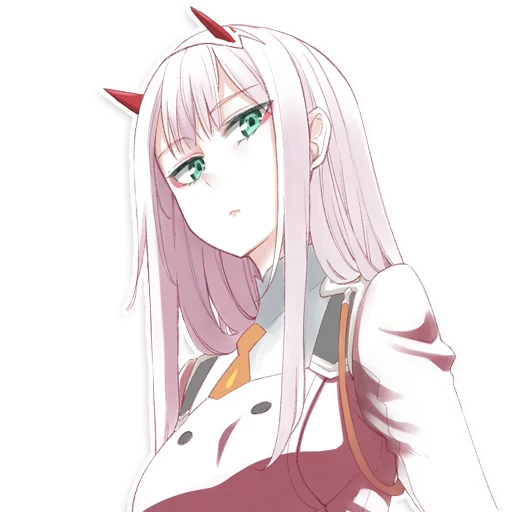 Sticker from the "Милый во Франксе (Darling in the FranXX)" sticker pack