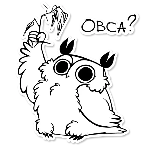 Sticker OWL