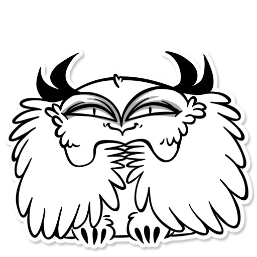 Sticker from the "OWL" sticker pack