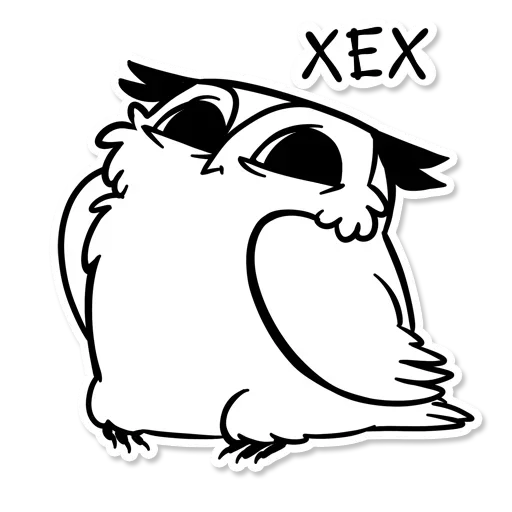 Sticker OWL