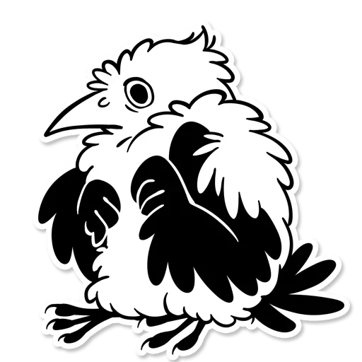 Sticker from the "OWL" sticker pack