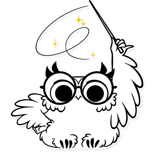 Sticker from the "OWL" sticker pack