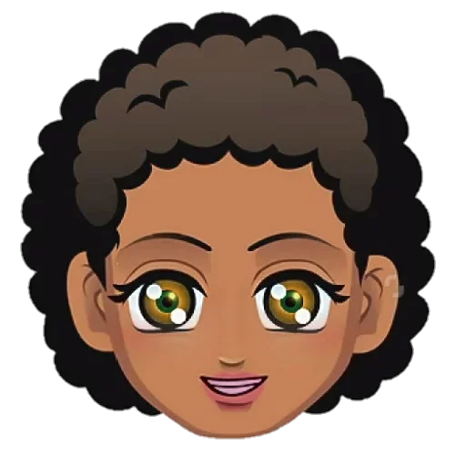 Стикер из набора "Afromoji"