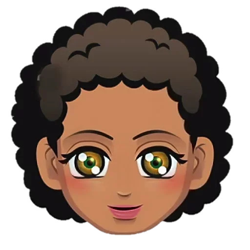 Стикер из набора "Afromoji"