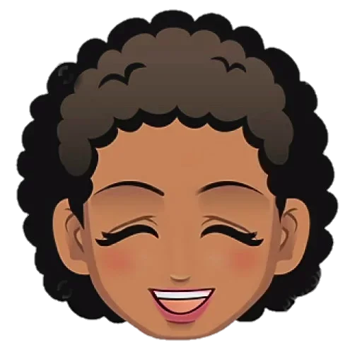 Sticker from the "Afromoji" sticker pack