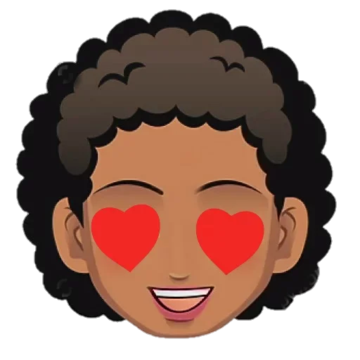 Sticker from the "Afromoji" sticker pack