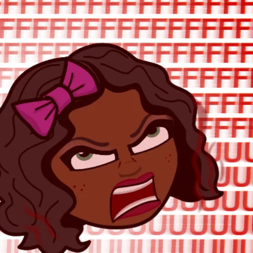 Sticker from the "Afromoji" sticker pack