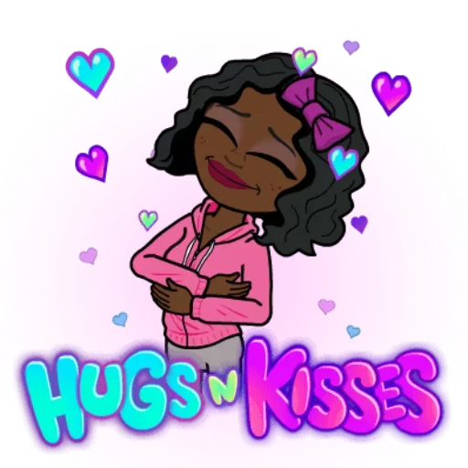 Sticker from the "Afromoji" sticker pack