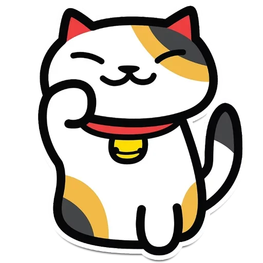 Sticker from the "Котэ" sticker pack