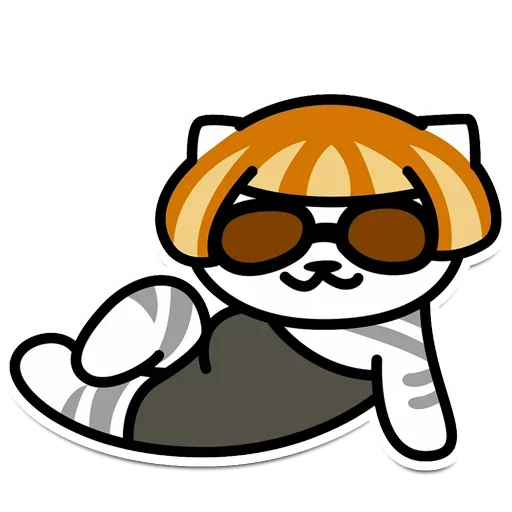 Sticker from the "Котэ" sticker pack