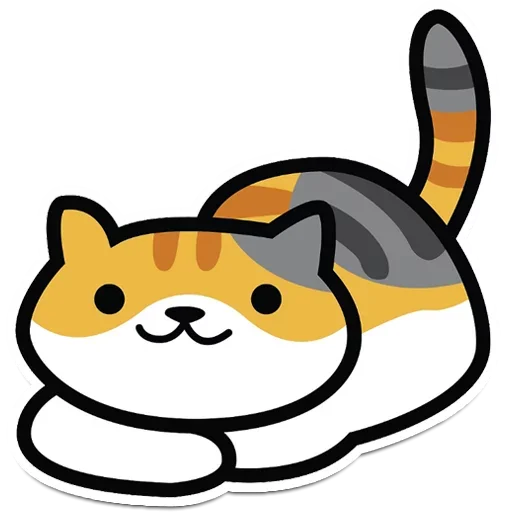 Sticker from the "Котэ" sticker pack