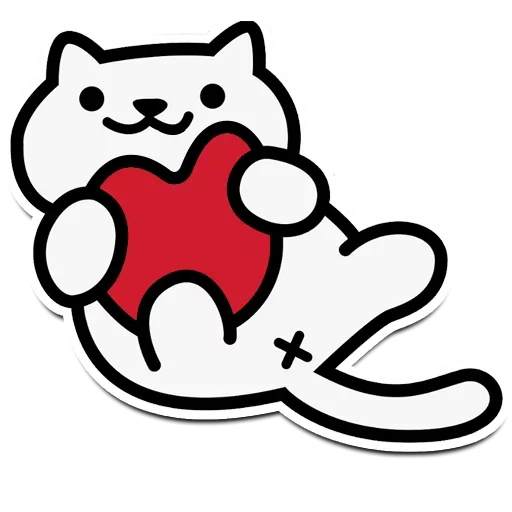 Sticker from the "Котэ" sticker pack