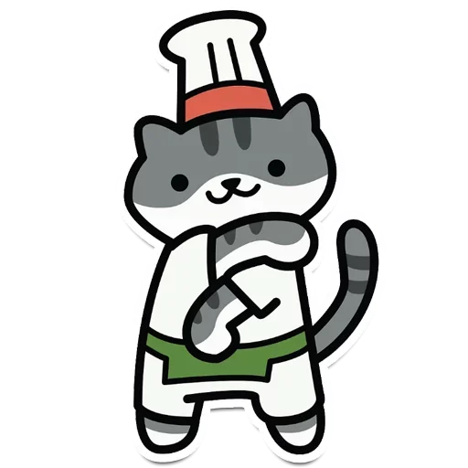 Sticker from the "Котэ" sticker pack