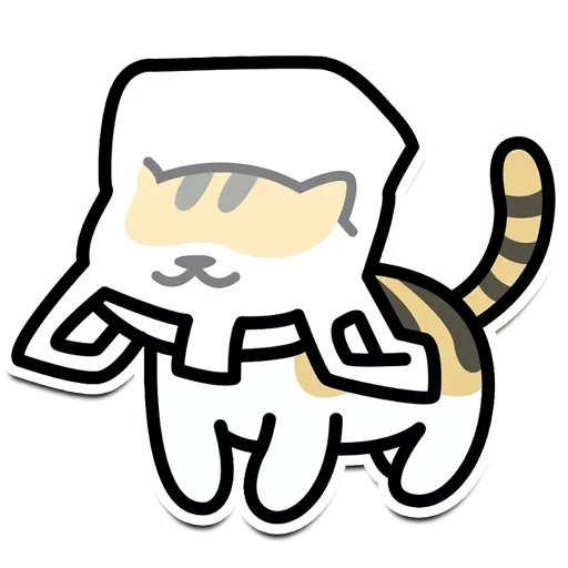 Sticker from the "Котэ" sticker pack