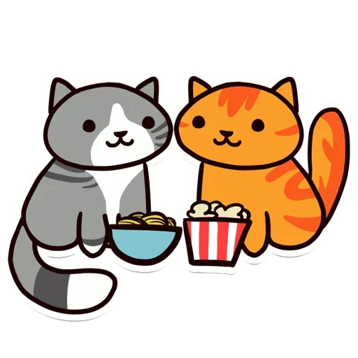 Sticker from the "Котэ" sticker pack