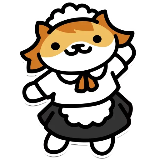 Sticker from the "Котэ" sticker pack