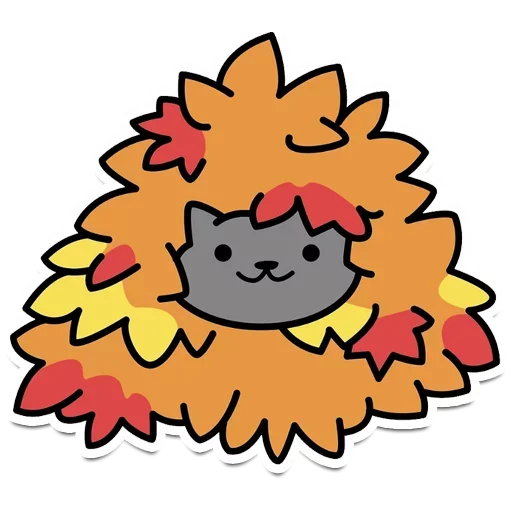 Sticker from the "Котэ" sticker pack