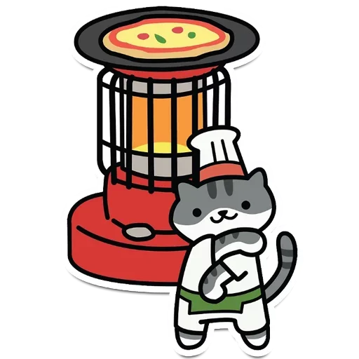 Sticker from the "Котэ" sticker pack