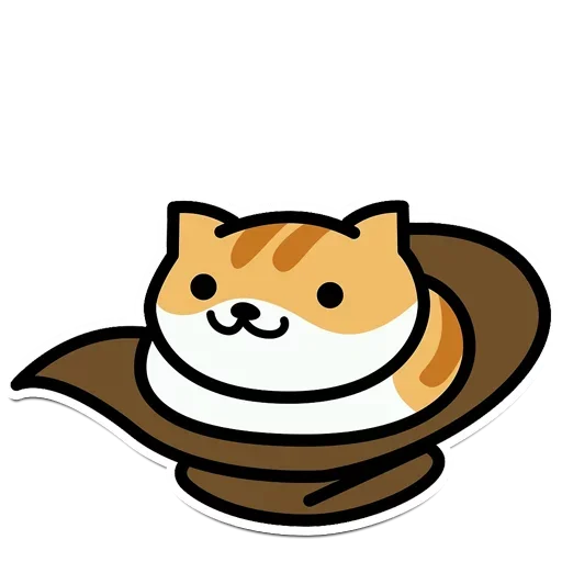 Sticker from the "Котэ" sticker pack