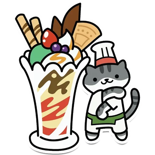 Sticker from the "Котэ" sticker pack