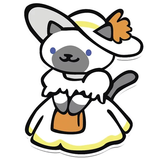 Sticker from the "Котэ" sticker pack