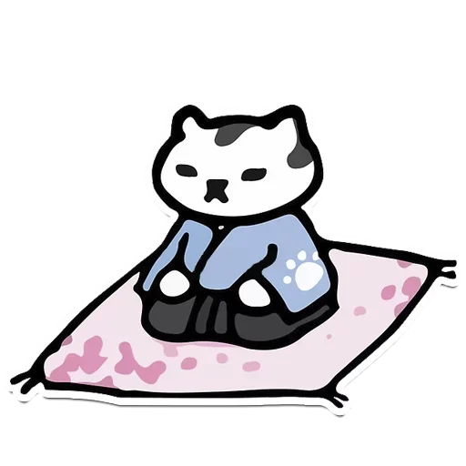 Sticker from the "Котэ" sticker pack