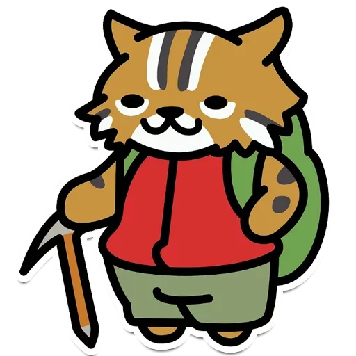 Sticker from the "Котэ" sticker pack