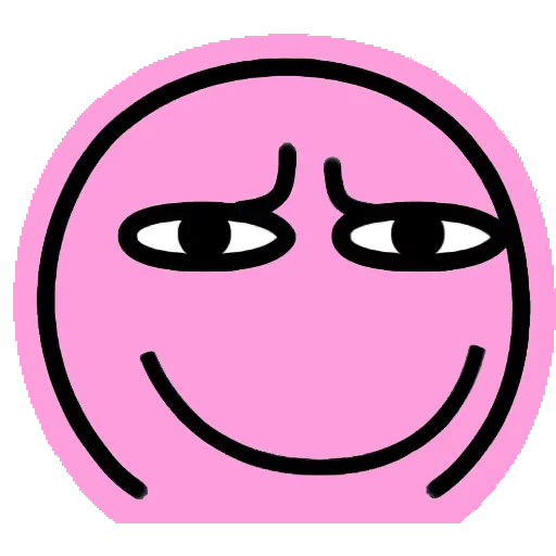 Sticker from the "Pink Boy" sticker pack