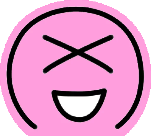 Sticker from the "Pink Boy" sticker pack